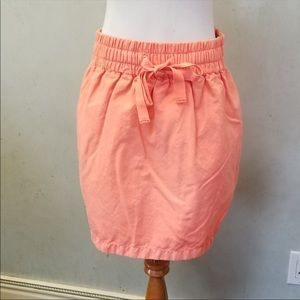 J.Crew orange mini skirt (N4)